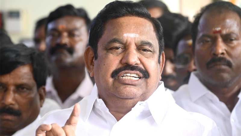 உதயநிதி மீதான கைது நடவடிக்கையை கைவிட வேண்டும்:  எடப்பாடி பழனிசாமி