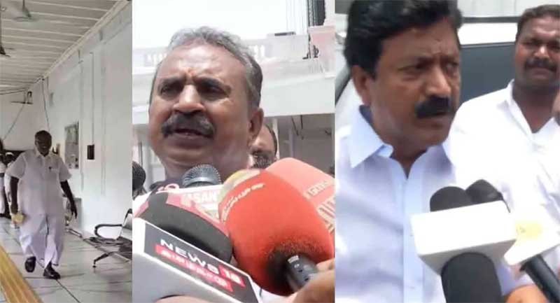 அமைச்சர் ஆனந்துடன் அதிமுக அதிருப்தி எம்.எல்.ஏ.க்கள் 3 பேர் சந்திப்பு