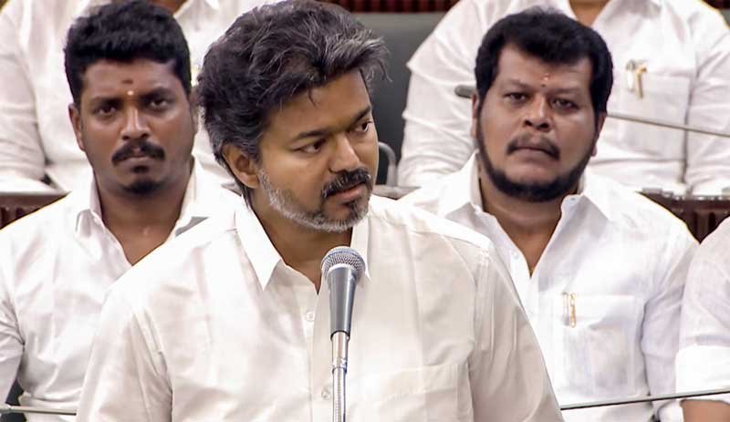 காவிரி விவகாரத்தில் மலிவான அரசியல் செய்ய விரும்பவில்லை: முதல்வர் விஜய்