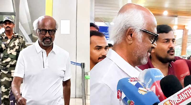 முதல்வர் விஜய் ஆட்சி எப்படி?  பதிலளிக்க மறுத்த ரஜினிகாந்த்