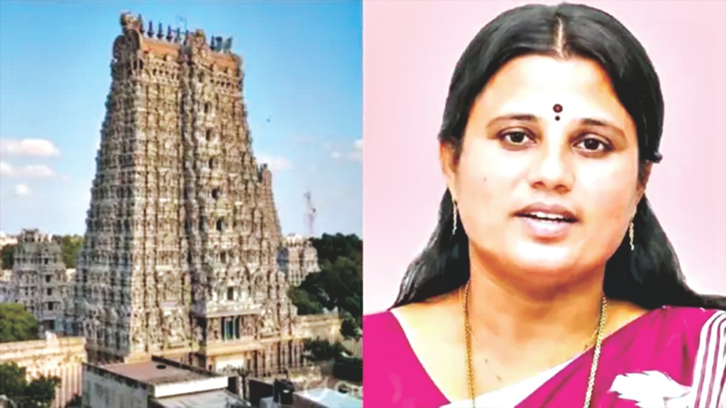 நீதிபதியா இருந்தா என்ன? மதுரை குடமுழுக்கில் தலைமை நீதிபதியை அவமதித்தாரா அமைச்சர் ஜெகதீஸ்வரி?