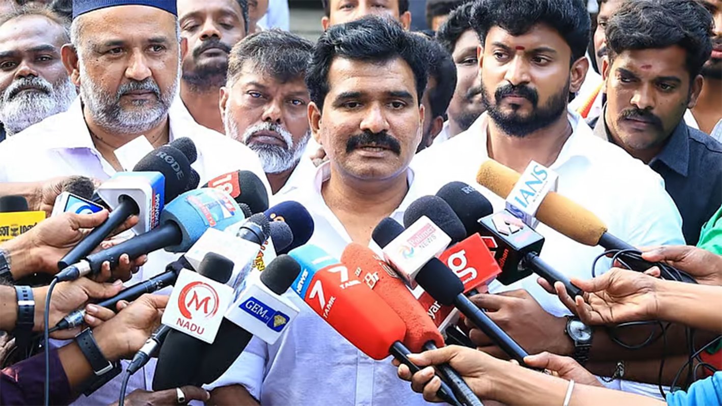 விமான நிலையம் தனியார்மயம் ஆரோக்கியமானது அல்ல, முதல்வர் விஜய் கடிதத்திற்கு அமைச்சர் நிர்மல்குமார் முரண்